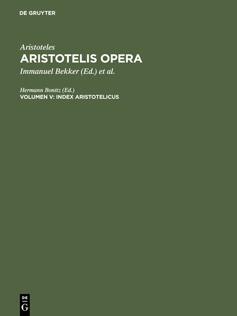 Index Aristotelicus