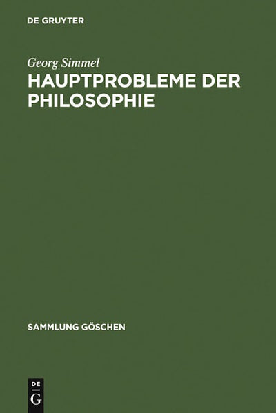 Hauptprobleme der Philosophie