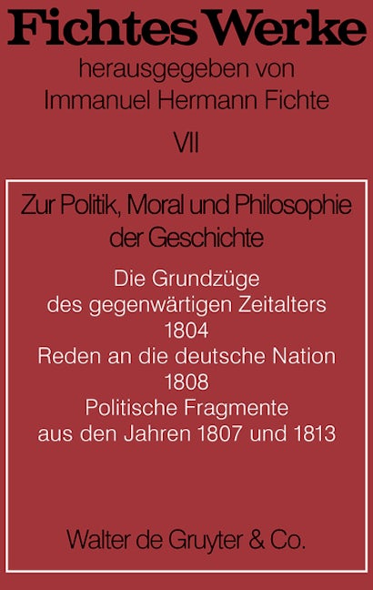 Zur Politik, Moral und Philosophie der Geschichte