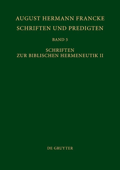 Schriften zur Biblischen Hermeneutik II