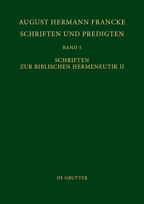 Schriften zur Biblischen Hermeneutik II
