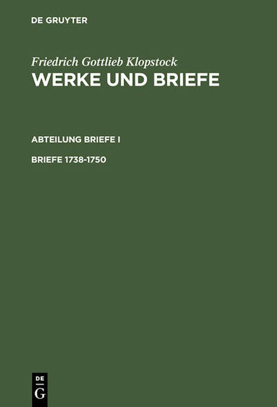 Briefe 1738-1750