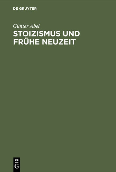 Stoizismus und Frühe Neuzeit