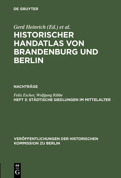 Städtische Siedlungen im Mittelalter