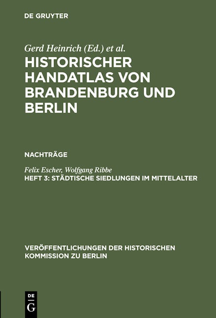 Städtische Siedlungen im Mittelalter