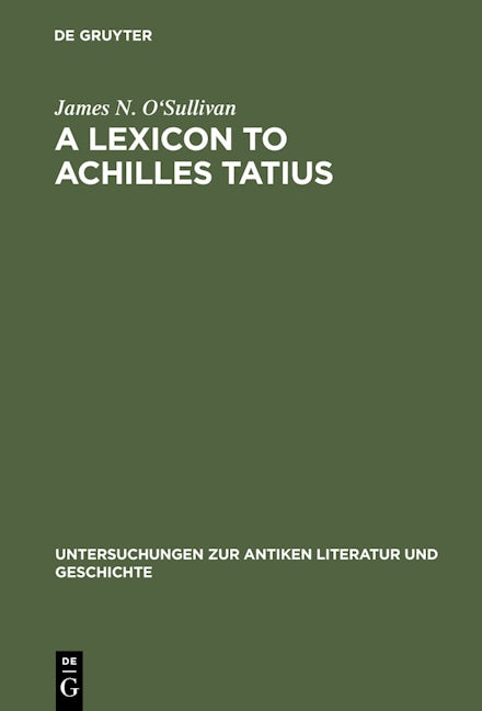 A Lexicon to Achilles Tatius