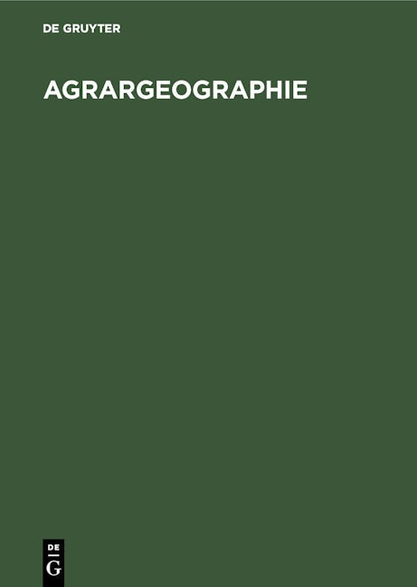 Agrargeographie