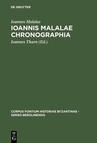 Ioannis Malalae Chronographia