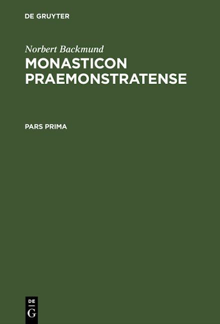 Monasticon Praemonstratense