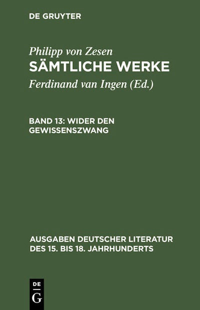 Wider den Gewissenszwang