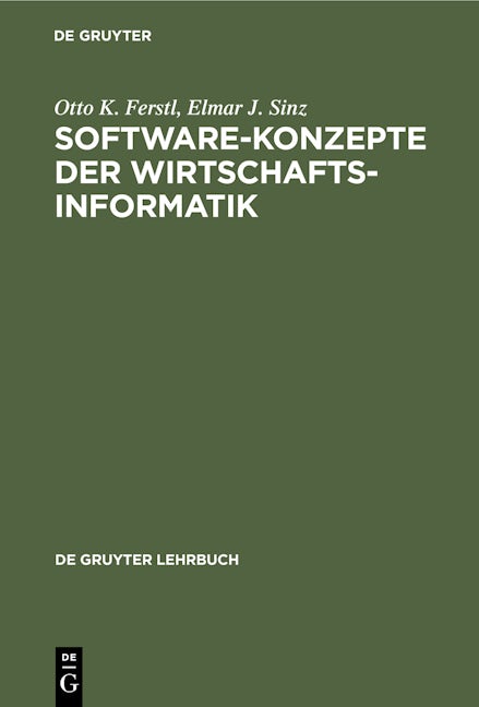 Software-Konzepte der Wirtschaftsinformatik