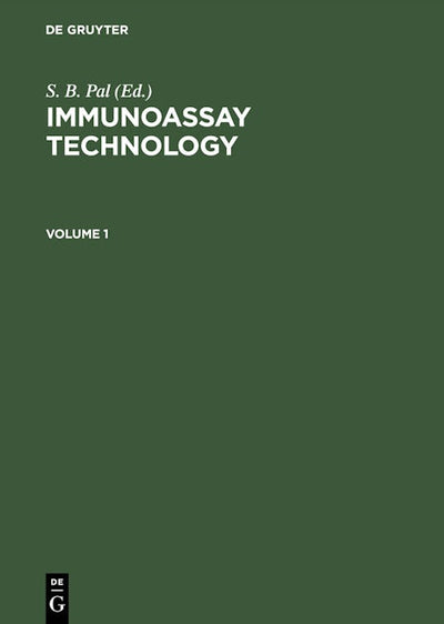 Immunoassay Technology Vol. 1