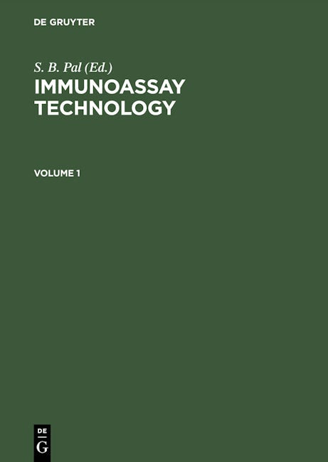 Immunoassay Technology Vol. 1