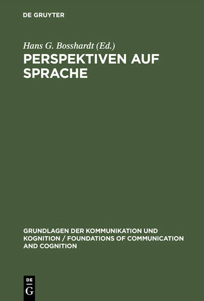 Perspektiven auf Sprache