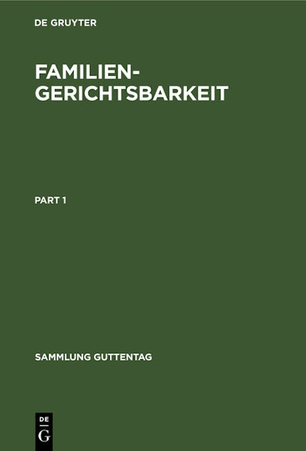 Familiengerichtsbarkeit