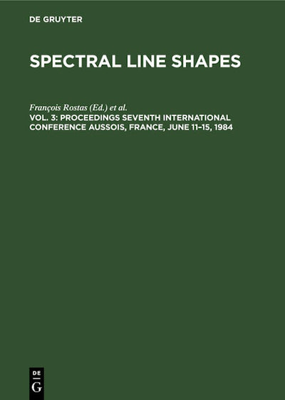 Proceedings Seventh International Conference Aussois, France, June 11–15, 1984