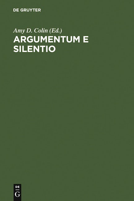 Argumentum e Silentio