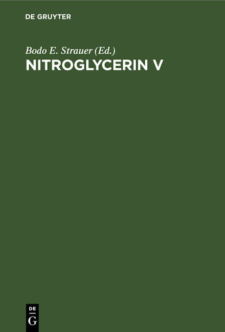 Nitroglycerin V