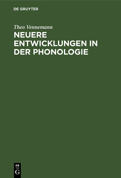 Neuere Entwicklungen in der Phonologie