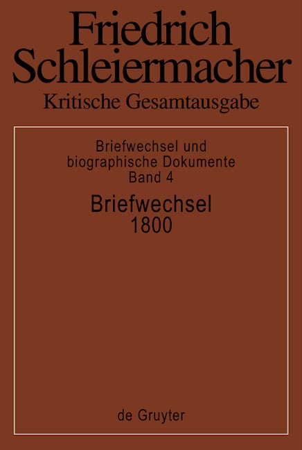 Briefwechsel 1800