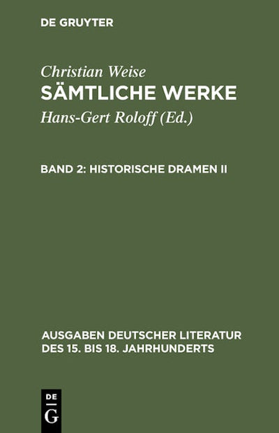 Historische Dramen II