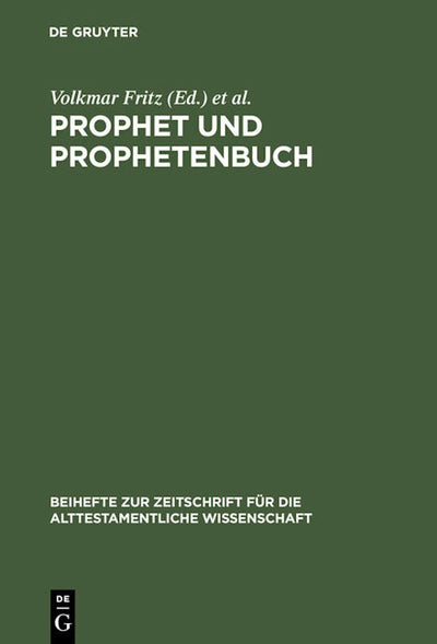 Prophet und Prophetenbuch