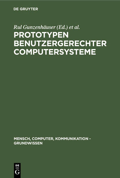 Prototypen benutzergerechter Computersysteme