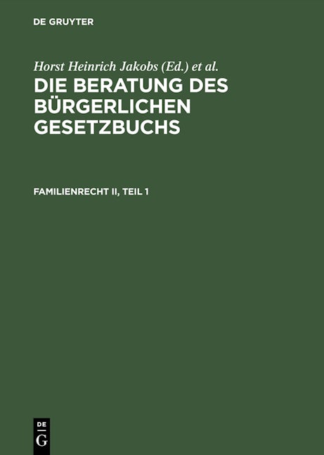 Familienrecht II