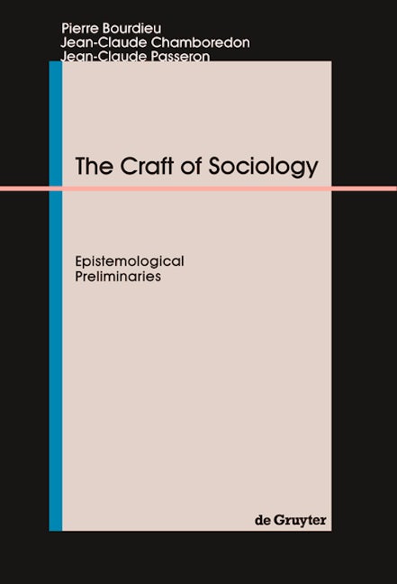 The Craft of Sociology