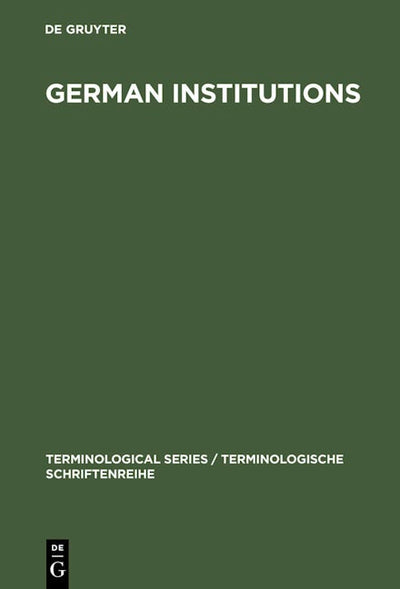German Institutions