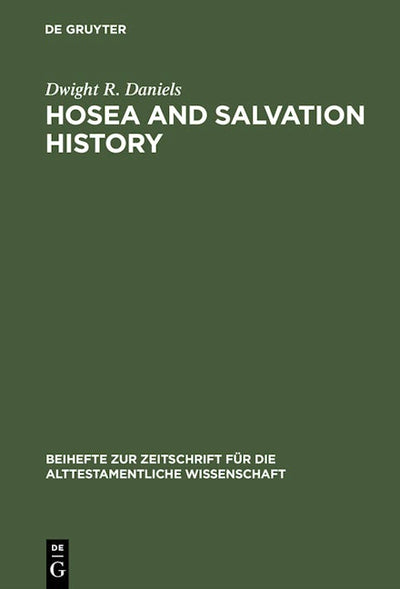 Hosea and Salvation History