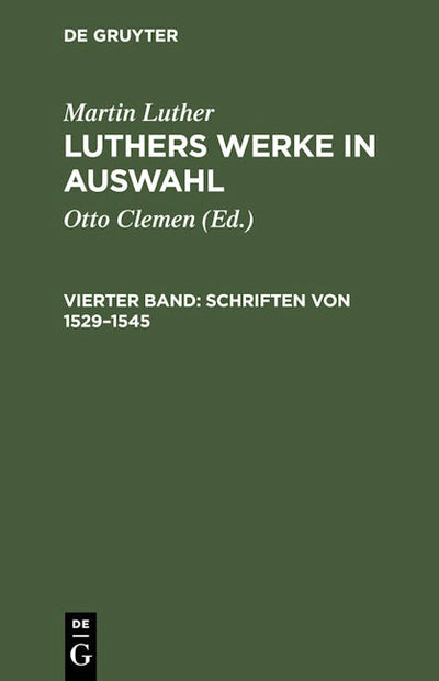 Schriften von 1529–1545