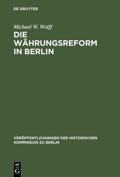 Die Währungsreform in Berlin