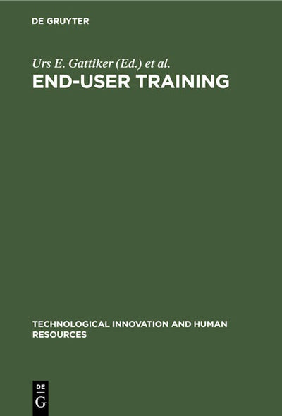 End-User Training