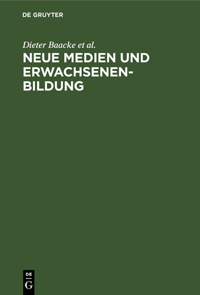 Neue Medien und Erwachsenenbildung