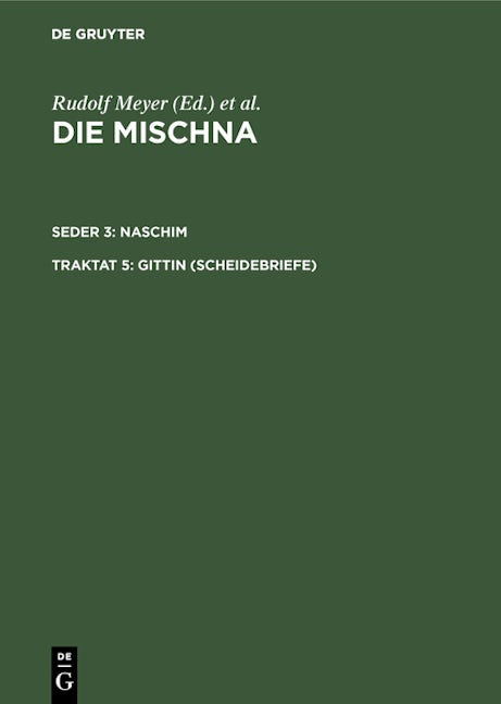 Gittin (Scheidebriefe)