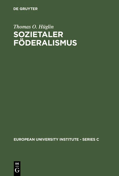 Sozietaler Föderalismus