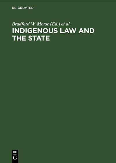 Indigenous law and the state