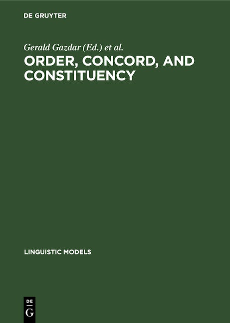 Order, Concord, and Constituency