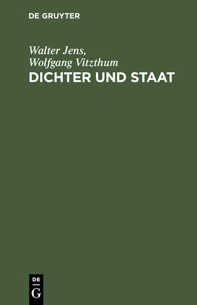 Dichter und Staat