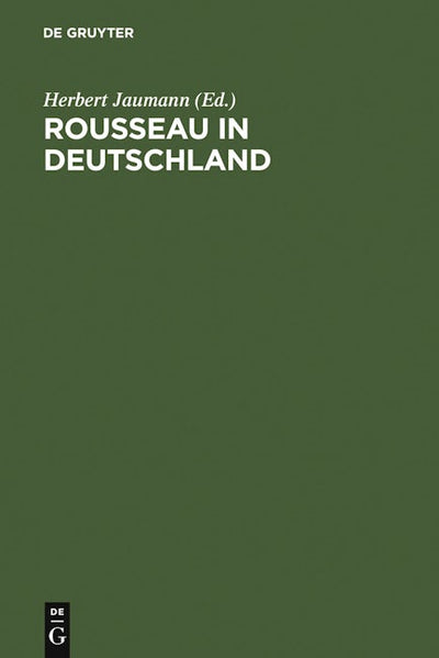 Rousseau in Deutschland