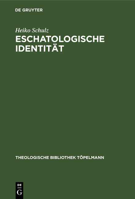 Eschatologische Identität