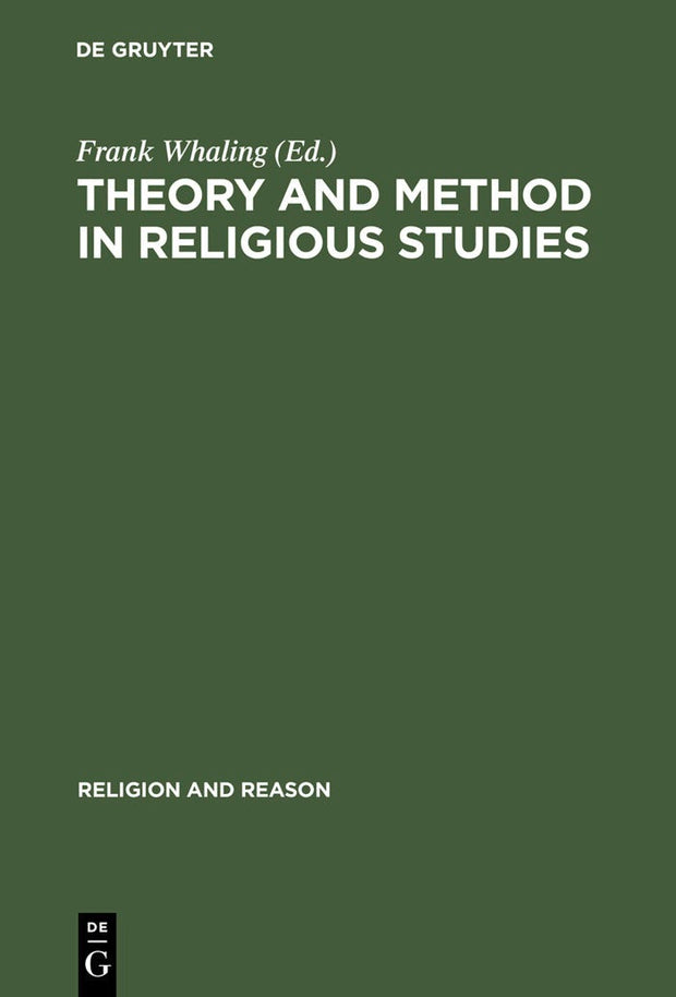 Cover image for Theory and Method in Religious Studies, isbn: 9783110142549