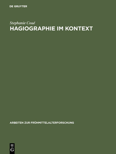 Hagiographie im Kontext