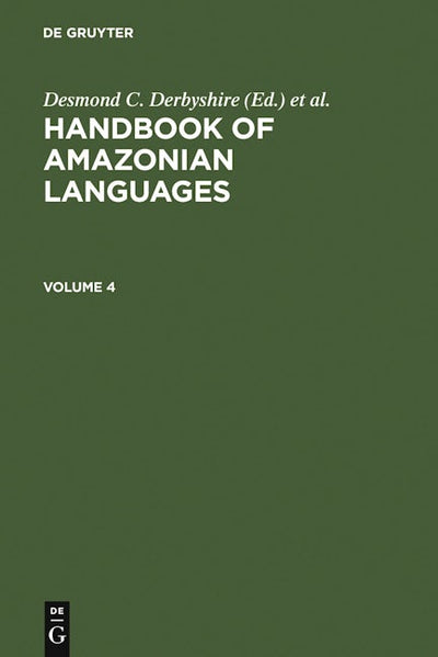 HANDBOOK AMAZONIAN LANGUAGES