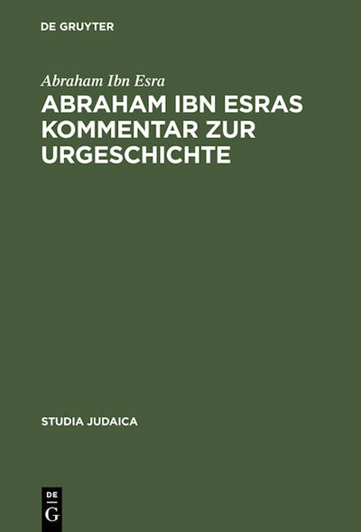 Abraham ibn Esras Kommentar zur Urgeschichte