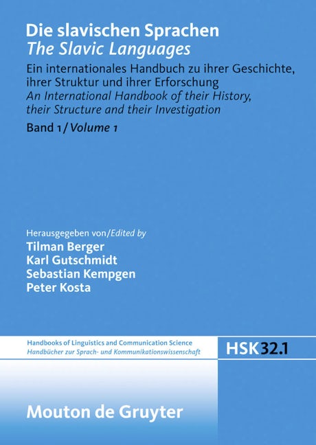 Die slavischen Sprachen / The Slavic Languages. Halbband 1