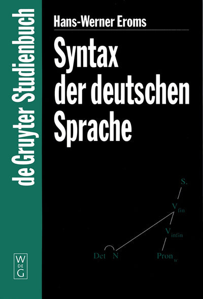 Cover image for Syntax der deutschen Sprache, isbn: 9783110156669