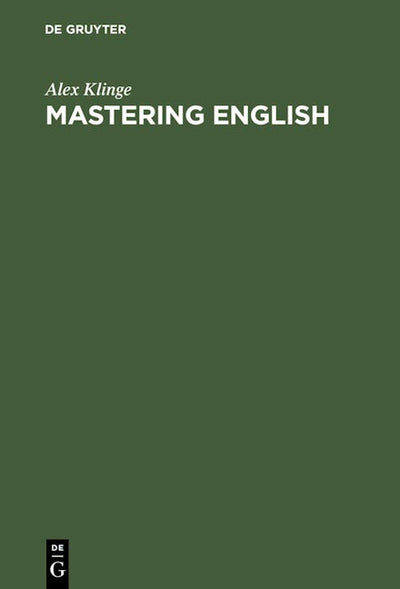 Mastering English