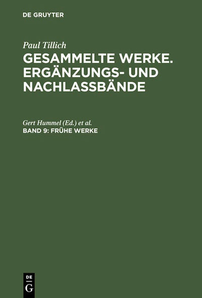 Frühe Werke